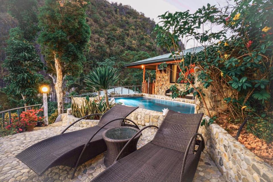 El Nido Viewdeck Cottages Esterno foto