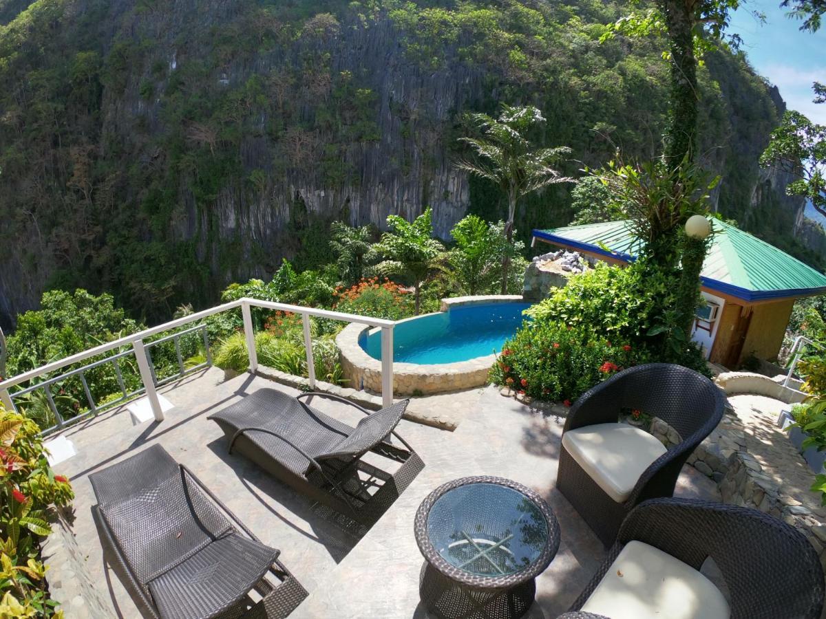 El Nido Viewdeck Cottages Esterno foto