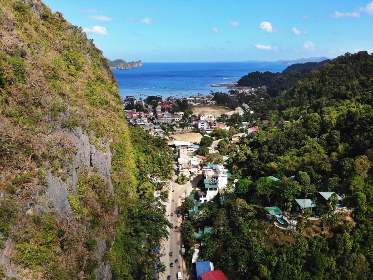 El Nido Viewdeck Cottages Esterno foto