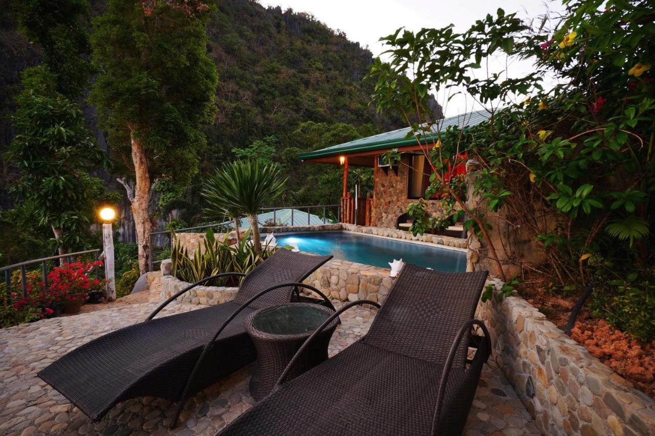 El Nido Viewdeck Cottages Esterno foto